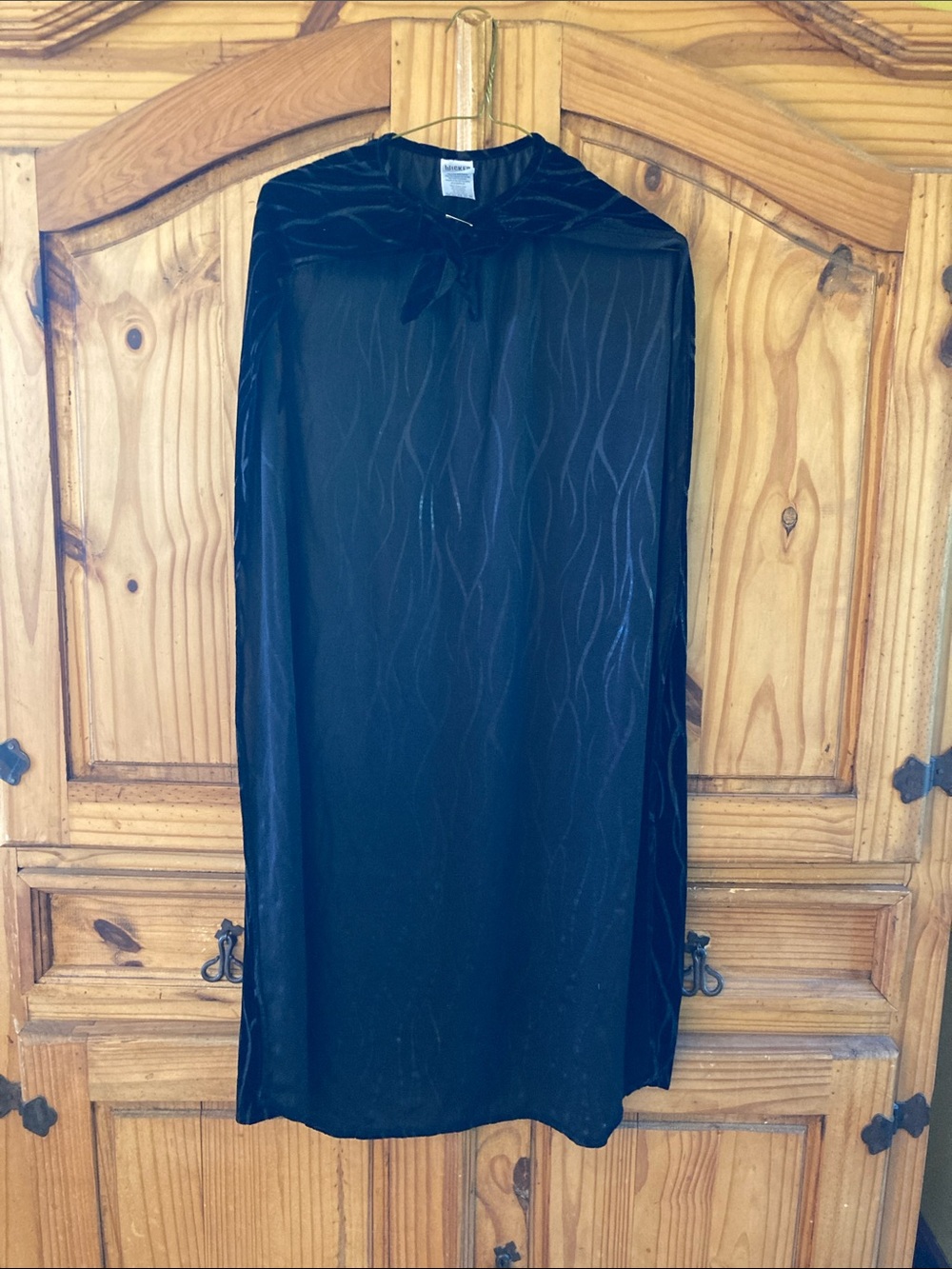 Wicked Elphaba black cape size M